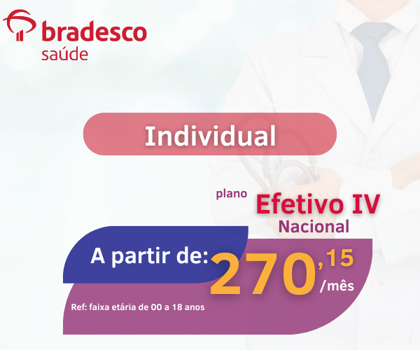 plano de saúde bradesco preços individual 2022 Nacional