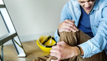 People with home safety concept